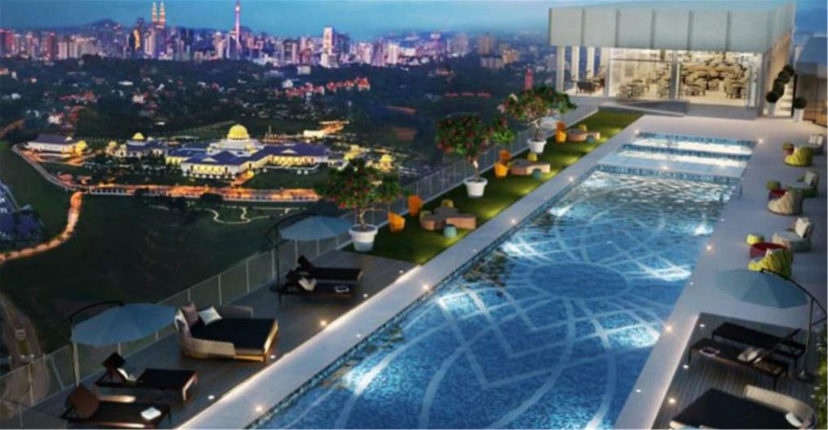 מלון Dorsett Hartamas קואלה לומפור מראה חיצוני תמונה Sky Pool